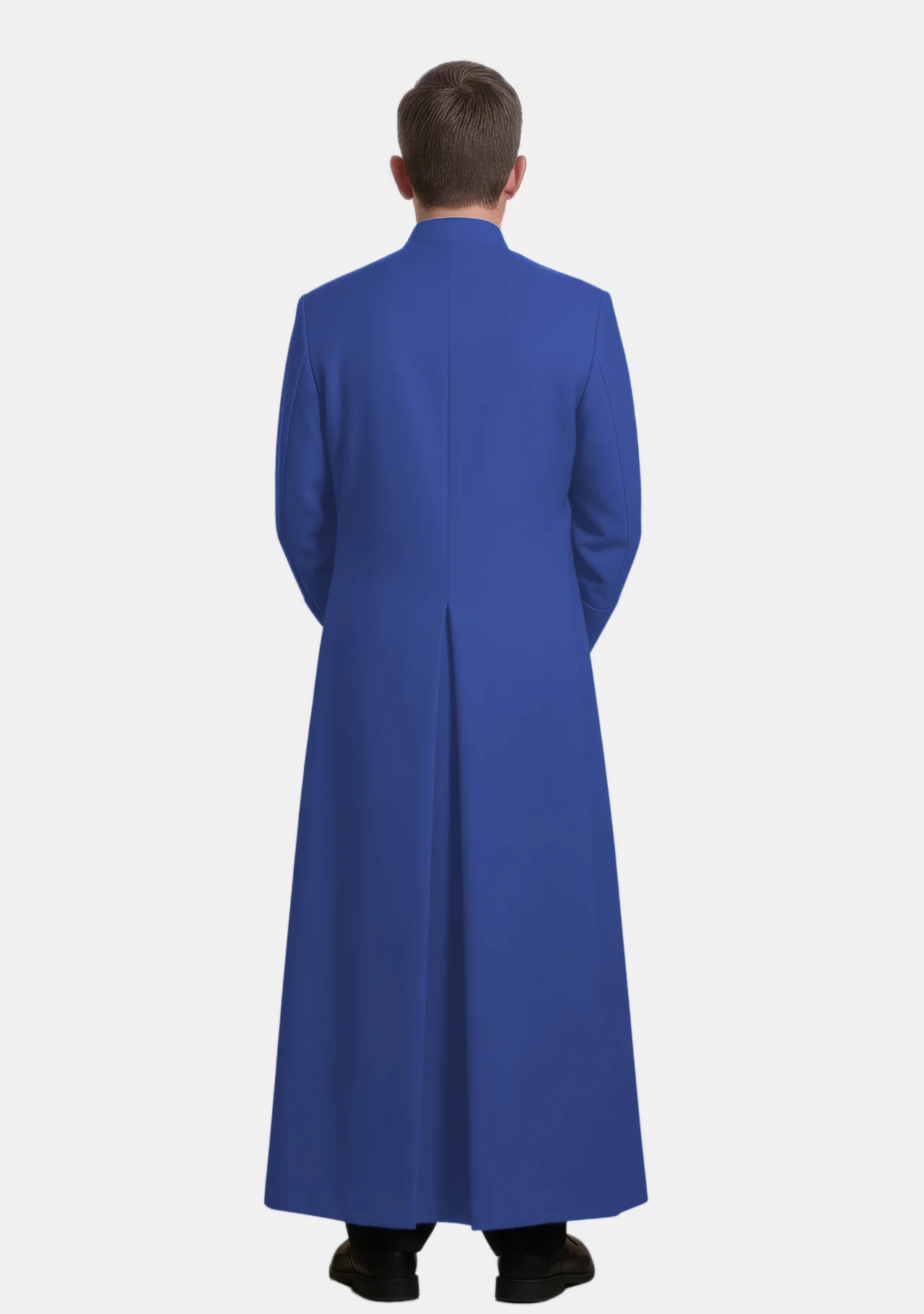 Simon Altar Assistant Royal Blue Cassock for Boys - Image 5