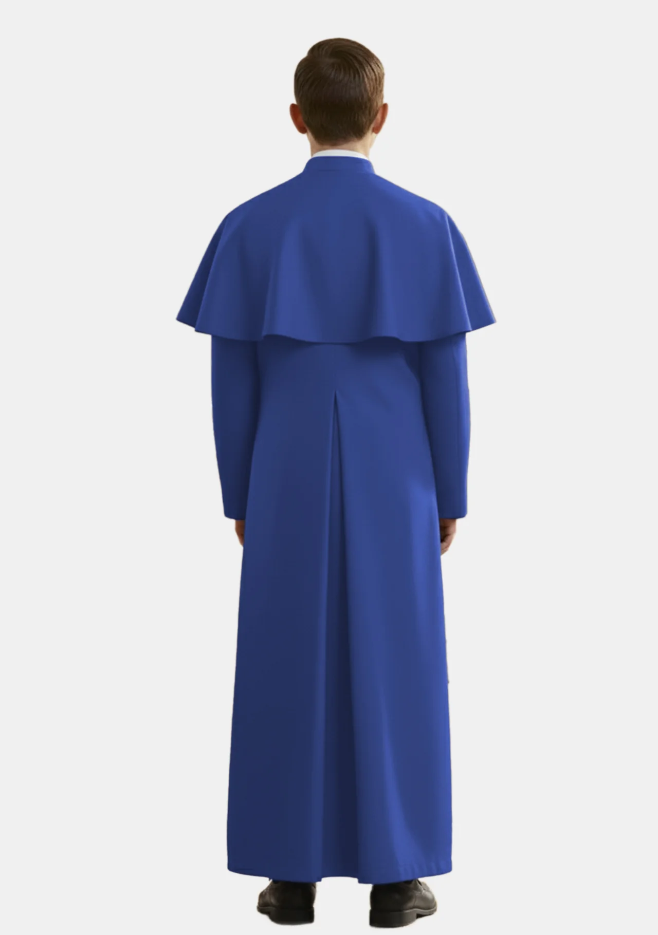 Simon Altar Assistant Royal Blue Cassock for Boys - Image 6