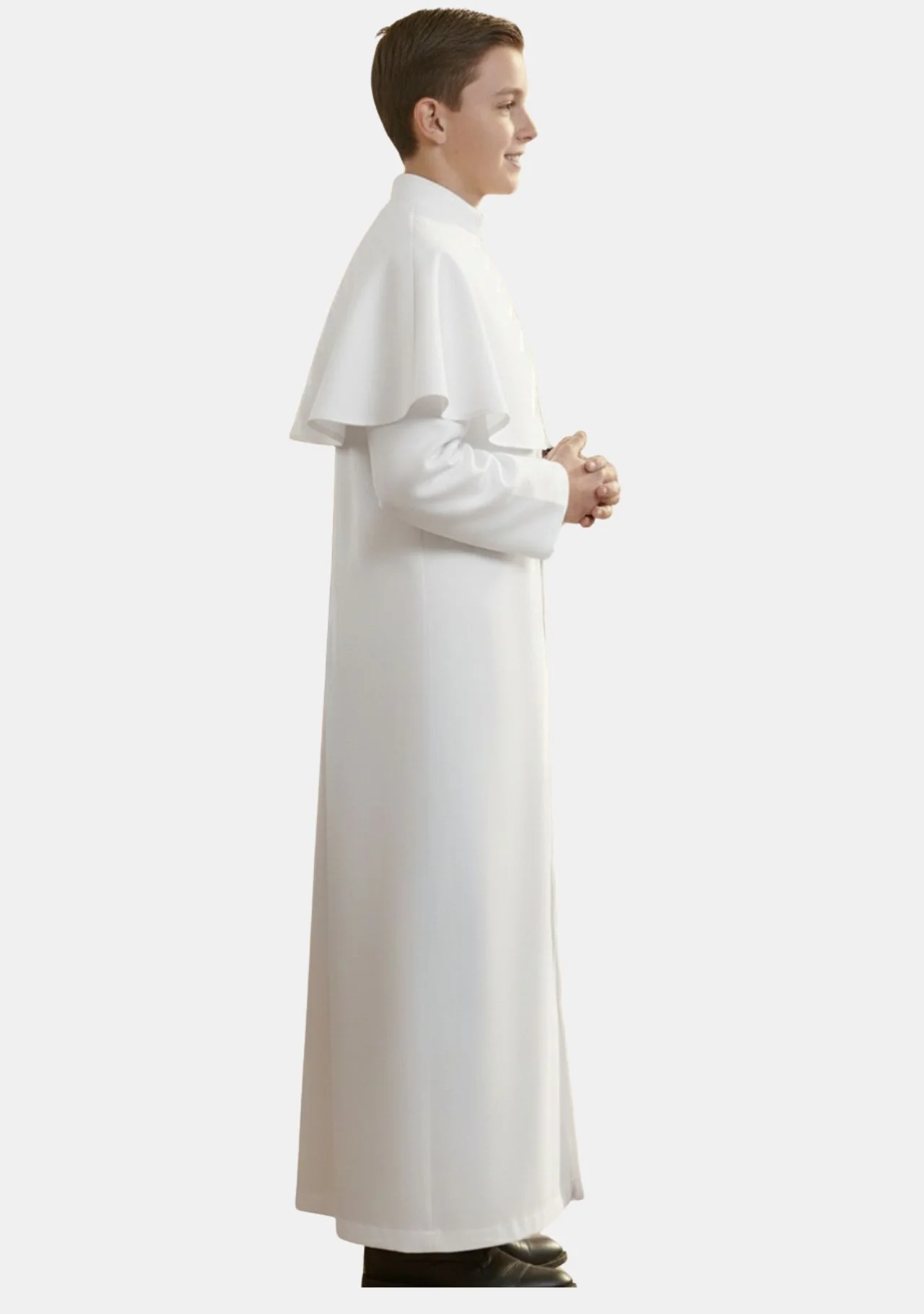 Imperial Altar Assistant White Cassock for Boys - Image 5
