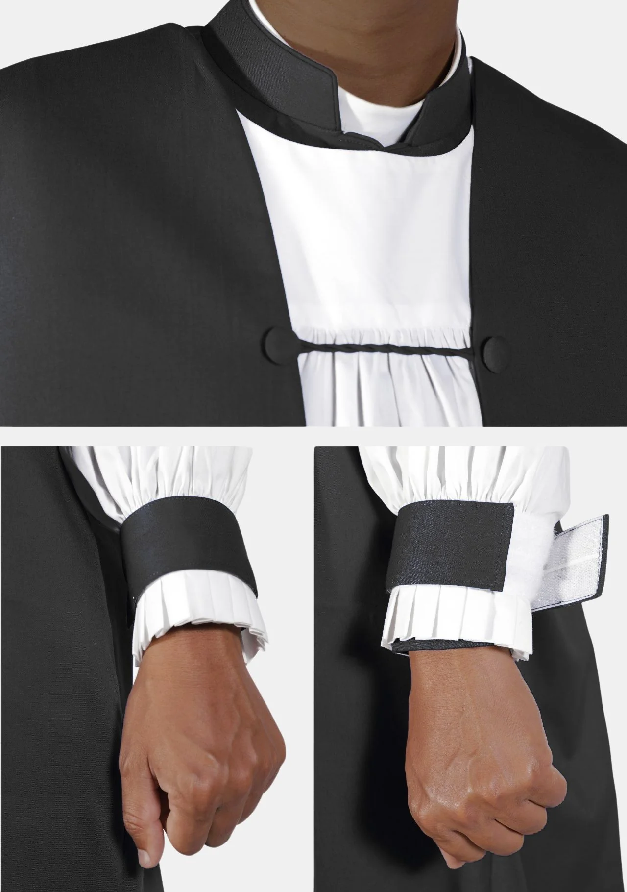 Anglican Black Clergy Chimeres for Men - Image 4