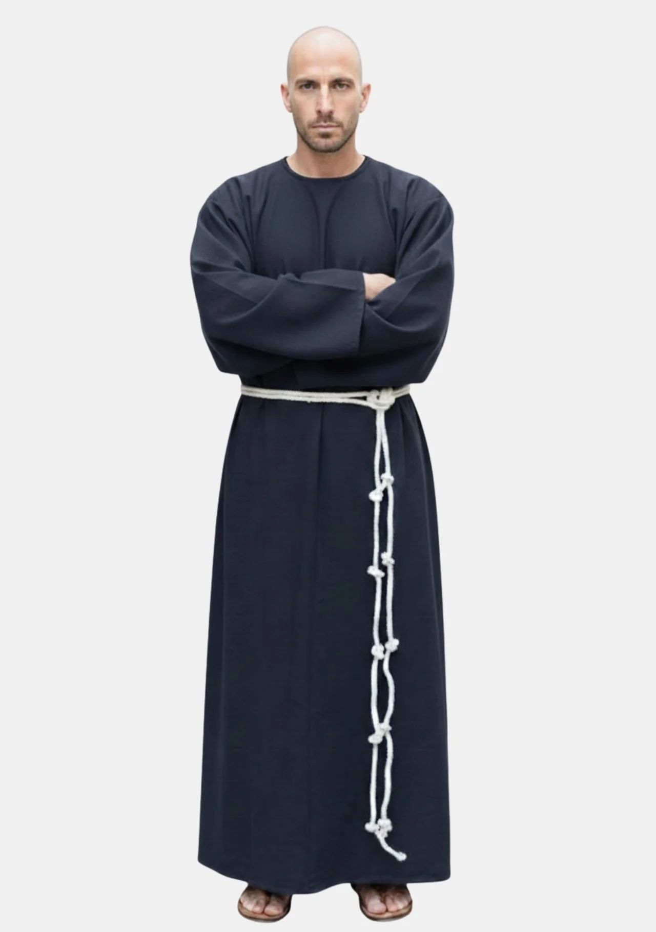 Authentic Black Monk Robe - Image 3