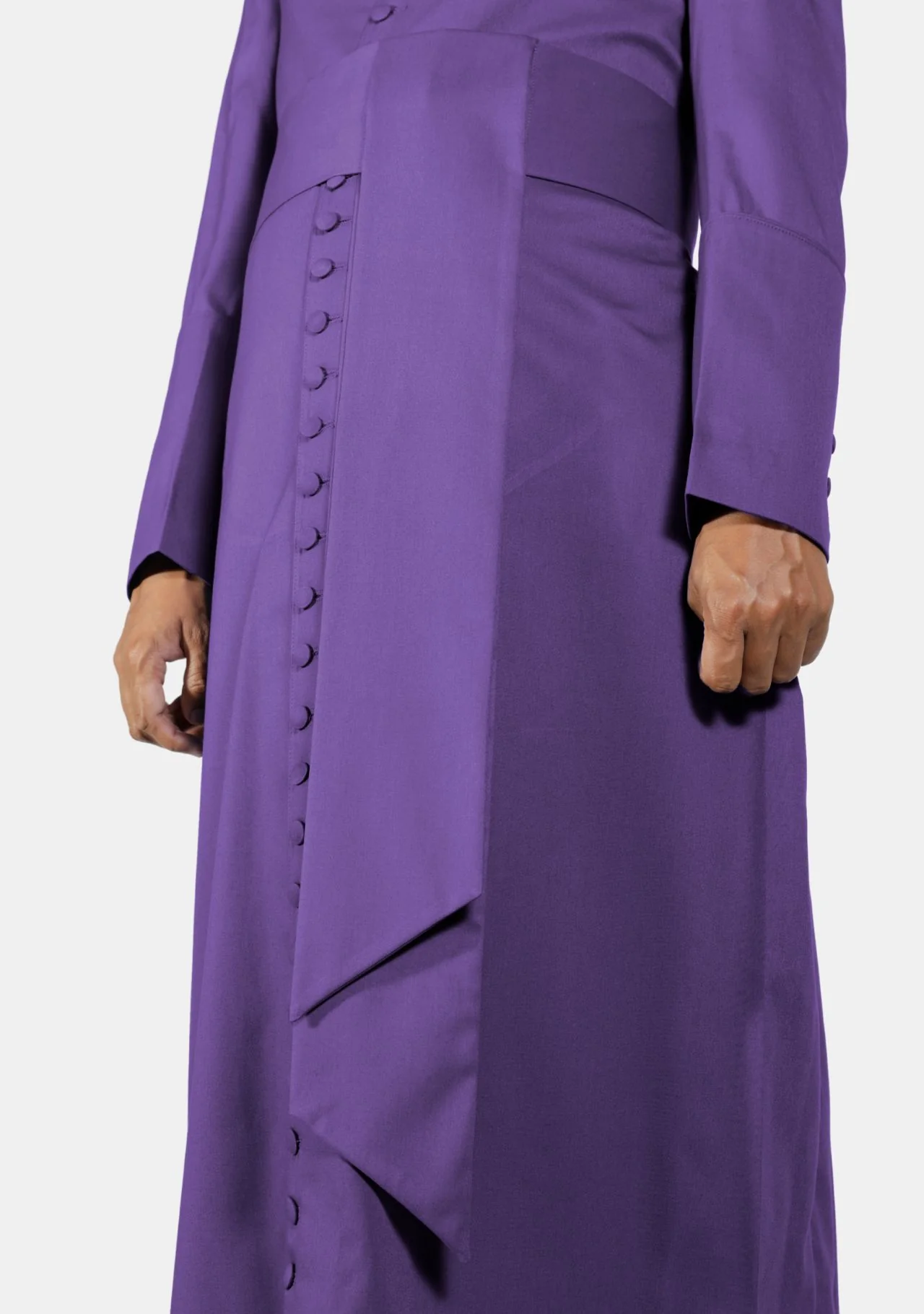 Regal Cassock for Men Roman Purple - Image 2