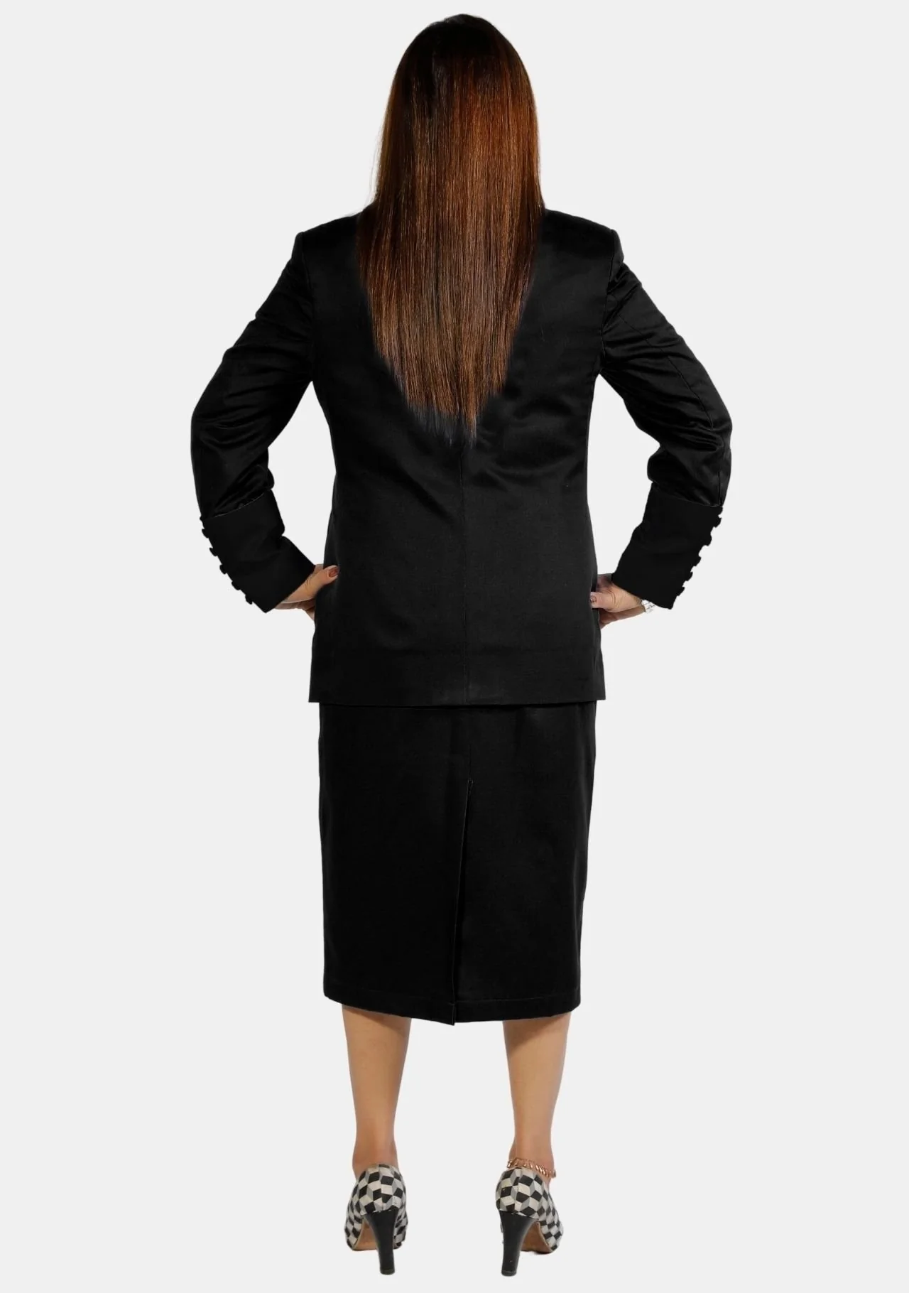 Black eClergy's Skirt Suits for Women - Image 3