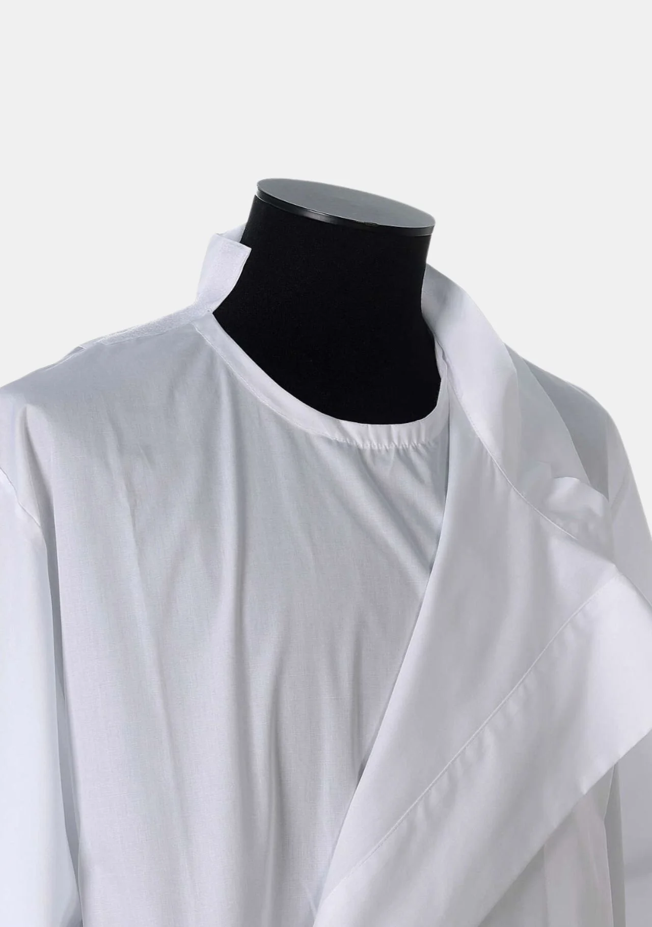 Double Pleat Pastor Alb for Men - Image 5
