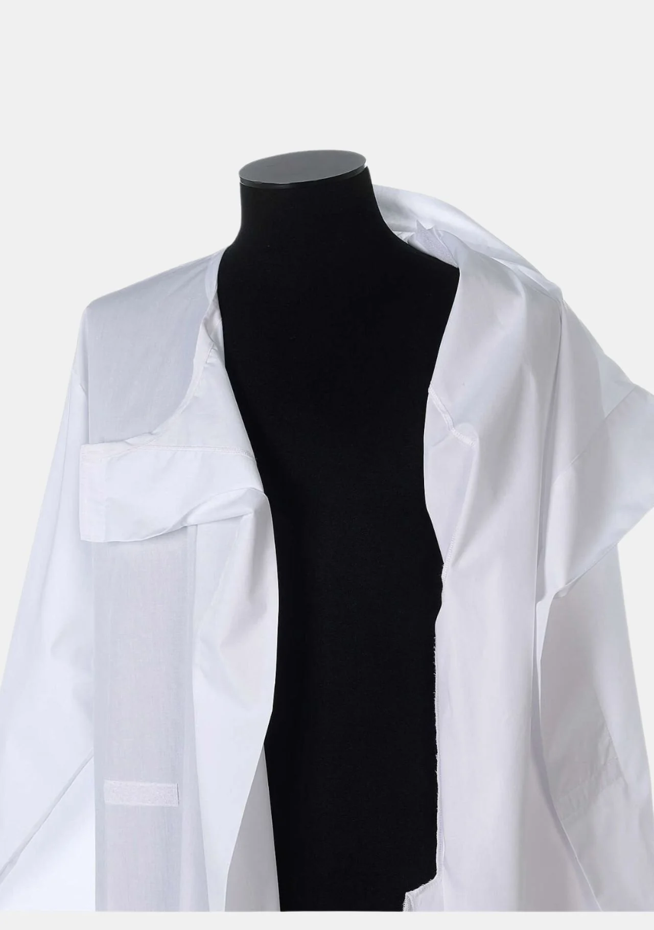 Double Pleat Pastor Alb for Men - Image 8