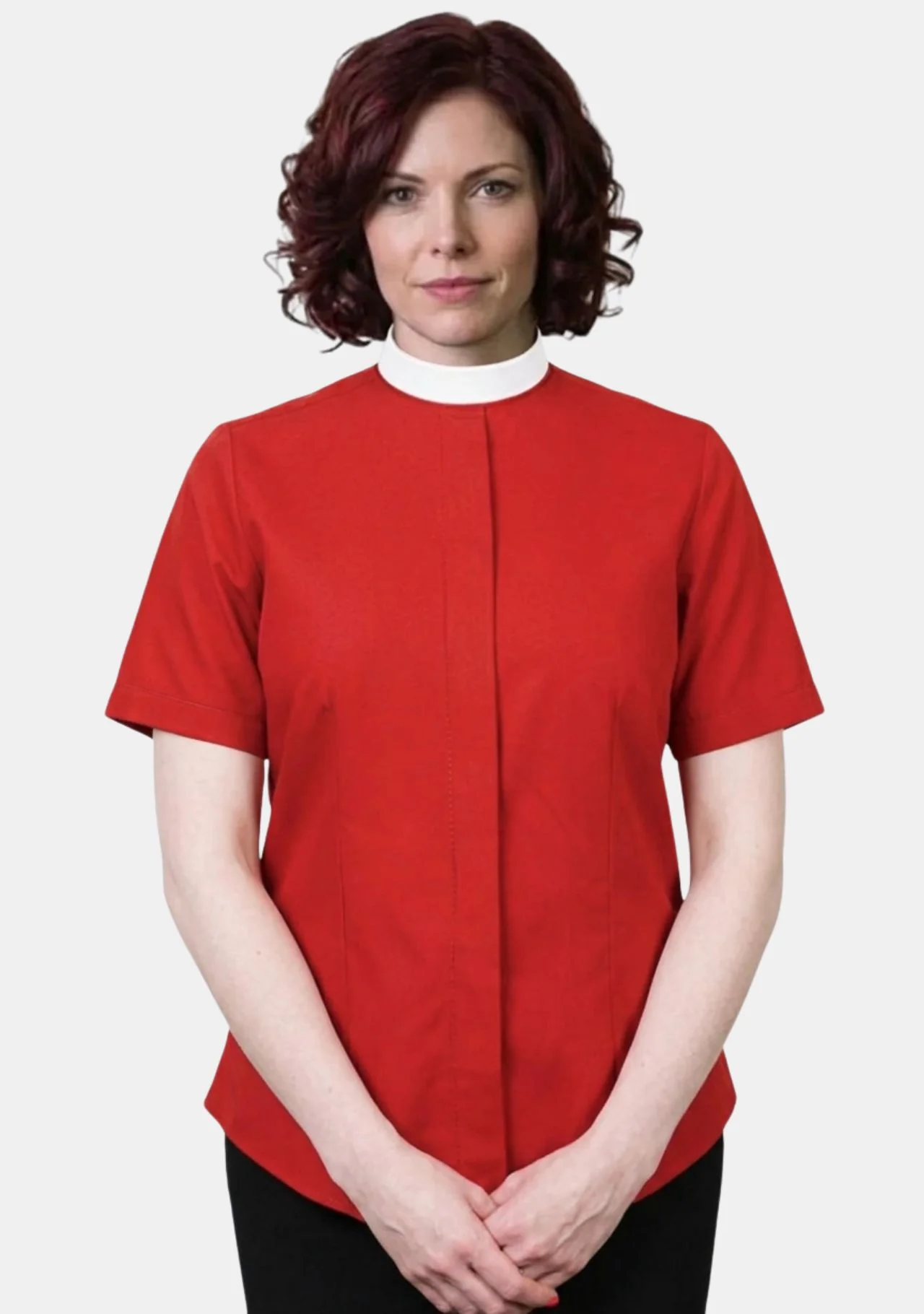 Female Neckband Clergy Shirts - Image 4