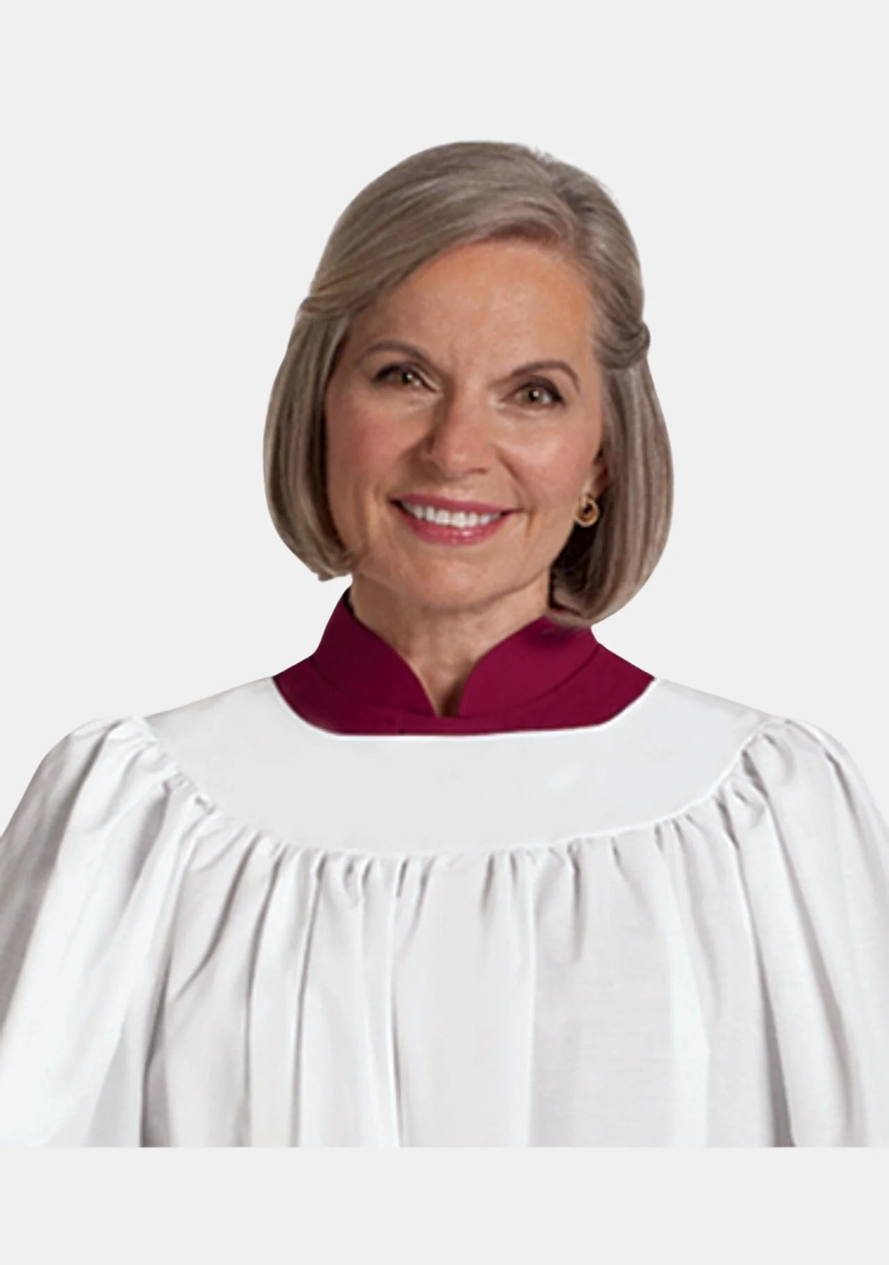 Women Round Neck Clergy Surplice - Image 3