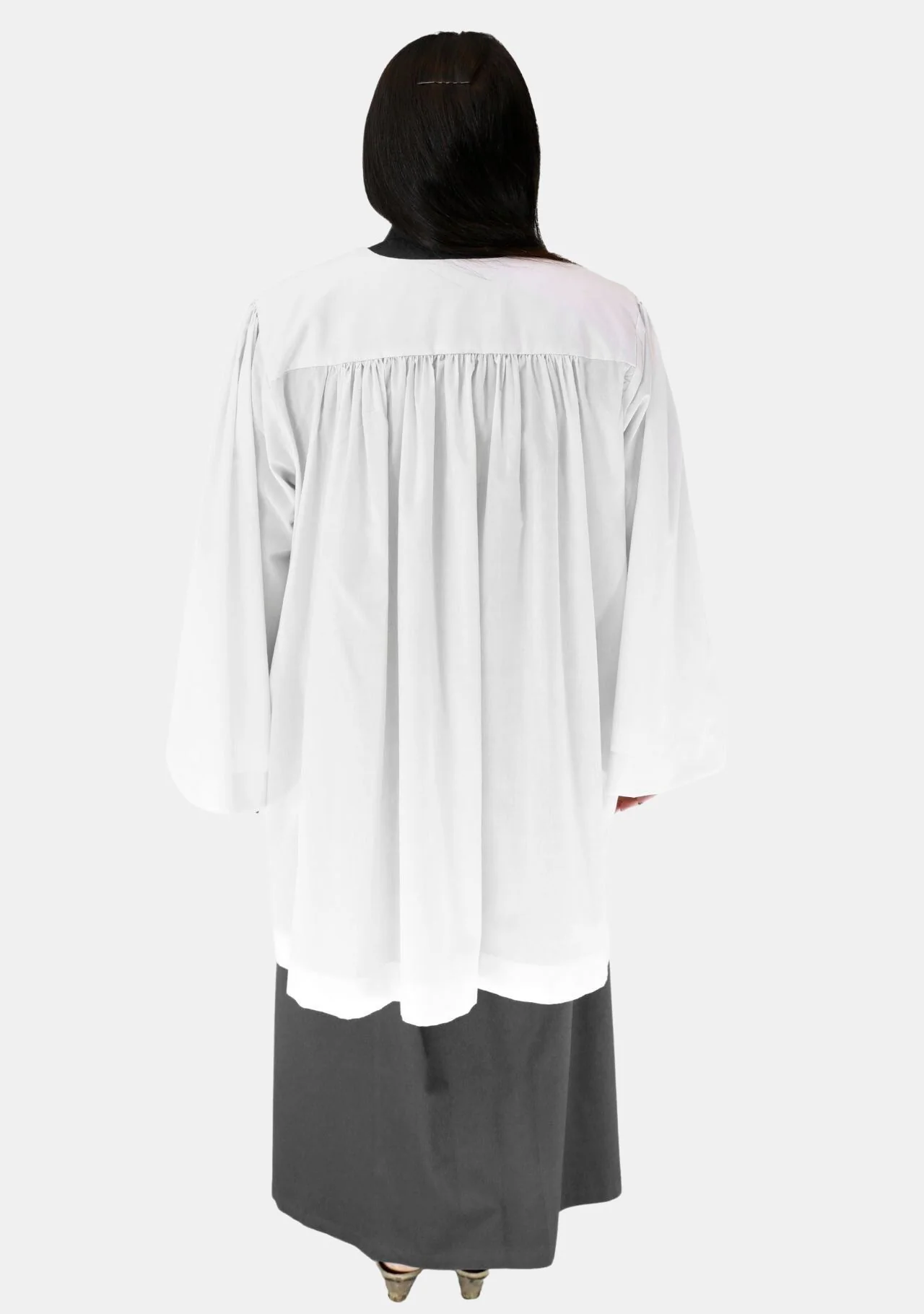 Square Neck Women Clergy Surplice - Image 4