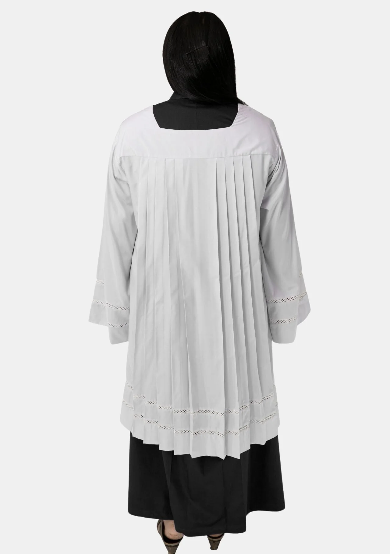 Female Clerical Pleated Surplice - Image 4
