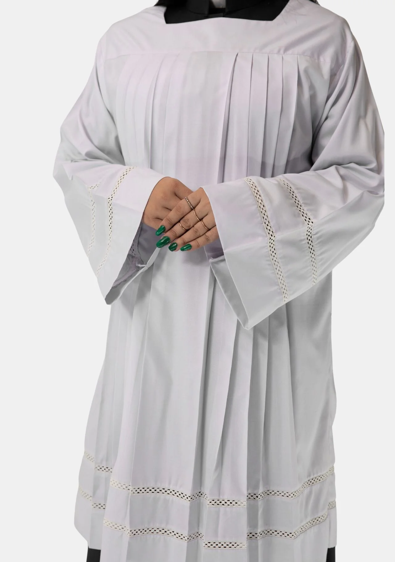 Female Clerical Pleated Surplice - Image 5