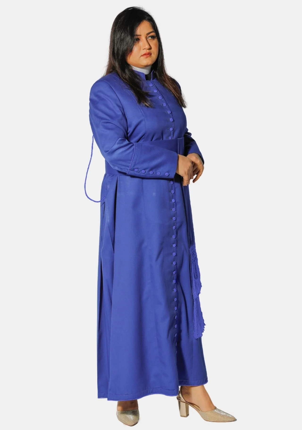 Gorgeous Royal Blue Cassock for Women - Image 2