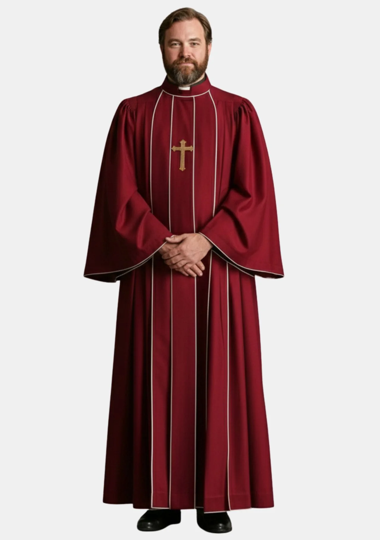 Pilgrims Path Ministers Pulpit Robe for Men - Image 5