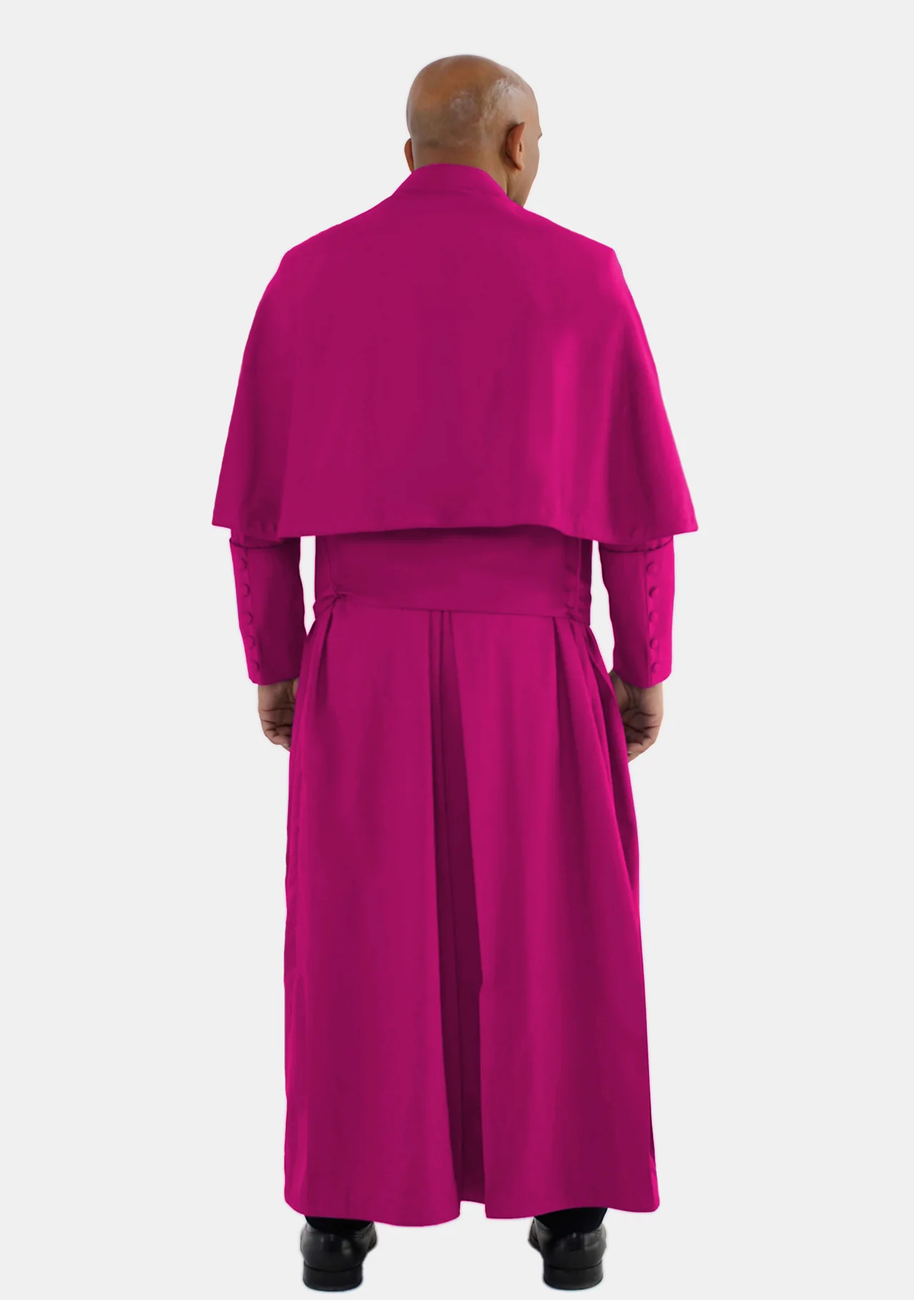 Samuel Cassock for Men Purple with Shoulder Cape - Image 10