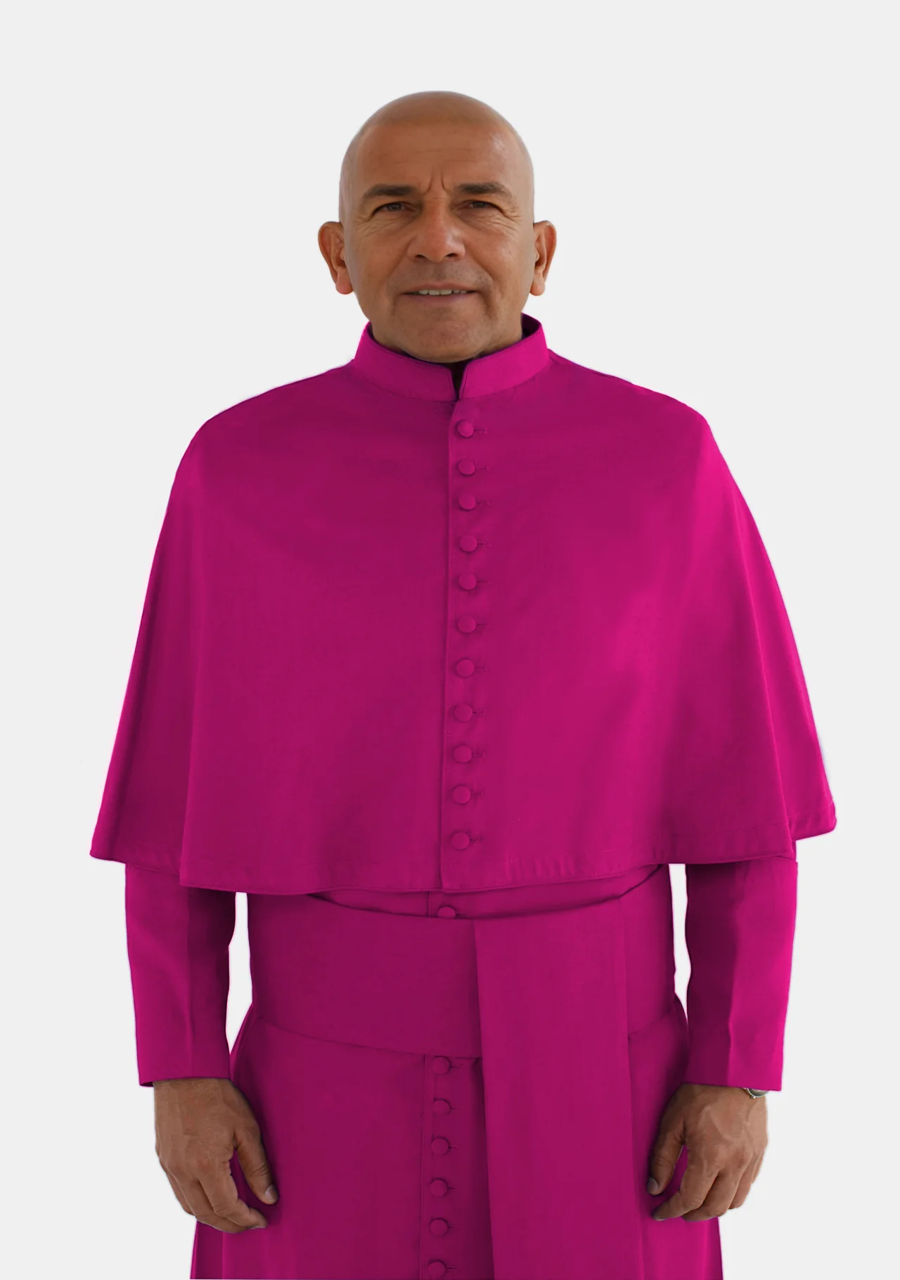 Samuel Cassock for Men Purple with Shoulder Cape - Image 8