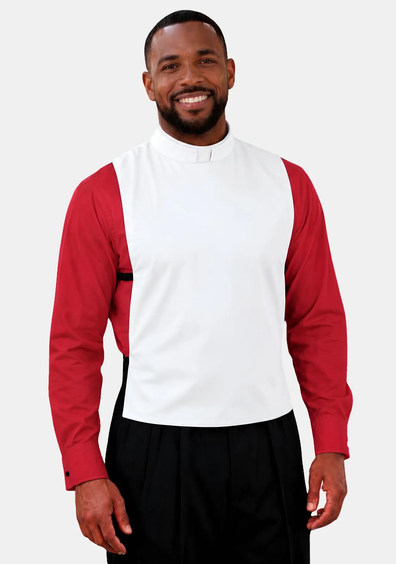 Roman Collar Clergy Shirt Front in Holy Colors - Image 10