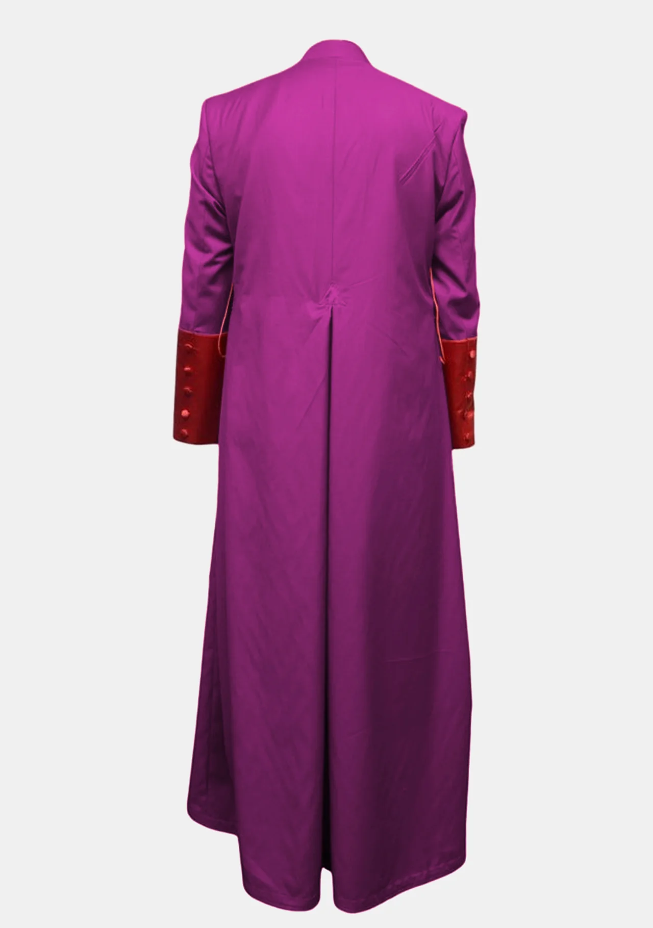 Atreus Clergy Cassock for Men Red Purple and Red - Image 3