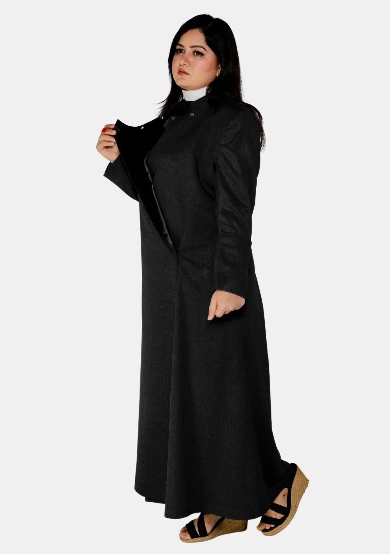 Women's Anglican Priest Cassock - Image 2