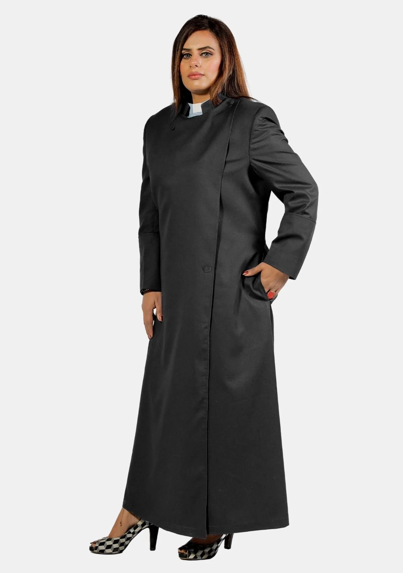 Women's Anglican Priest Cassock - Image 3