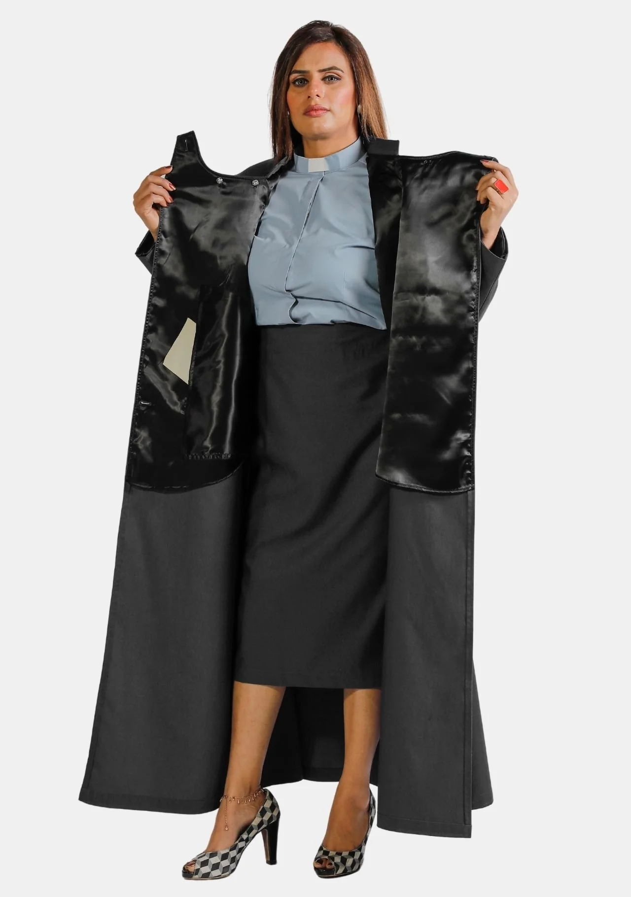 Women's Anglican Priest Cassock - Image 4