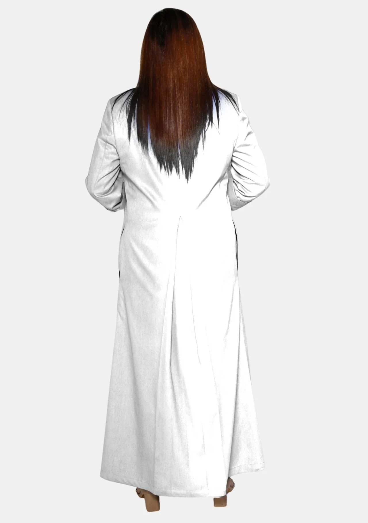 Serene Ladies White Clergy Robes - Image 3
