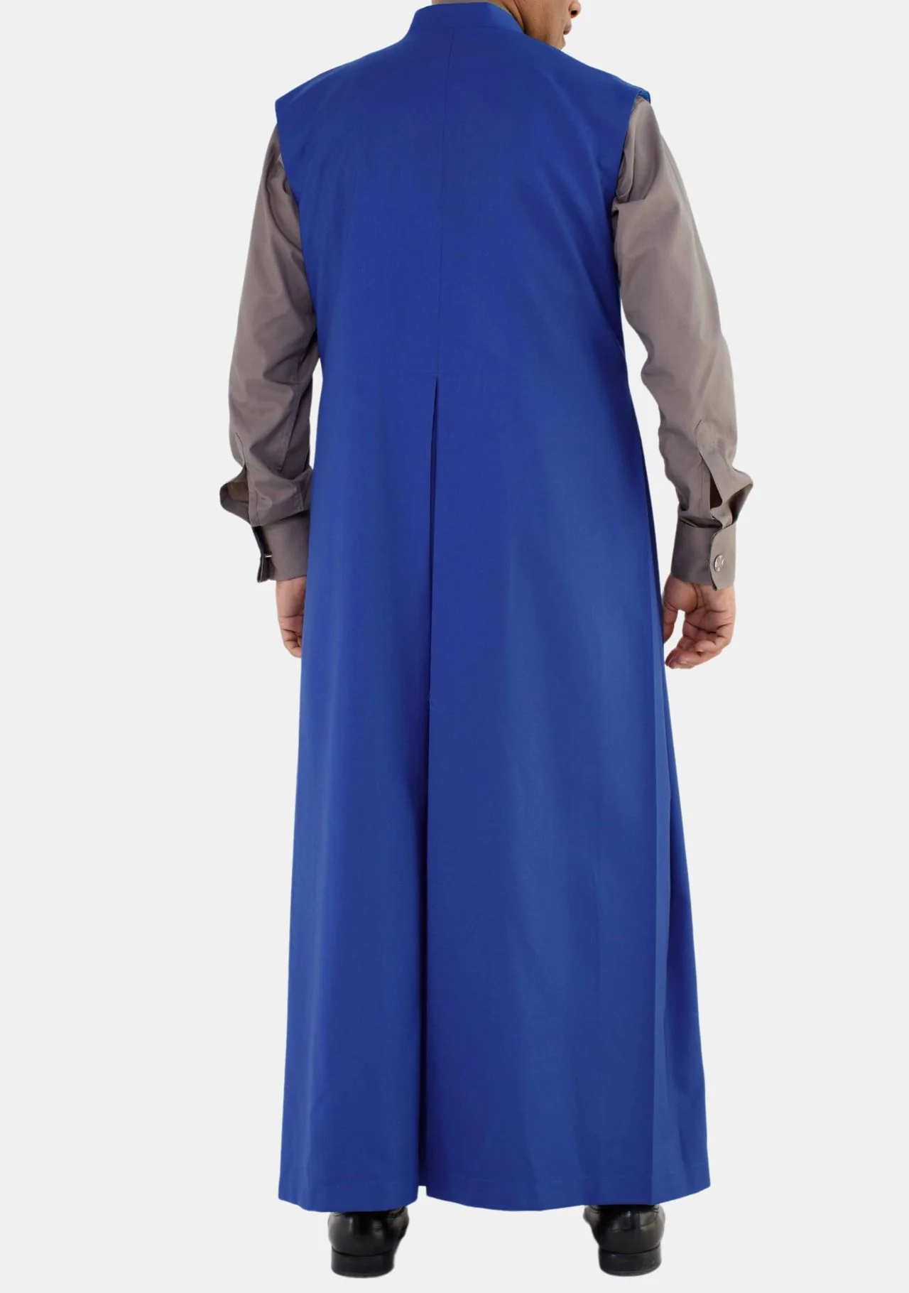 Jethro Sleeveless Clergy Robe Royal Blue - Image 3