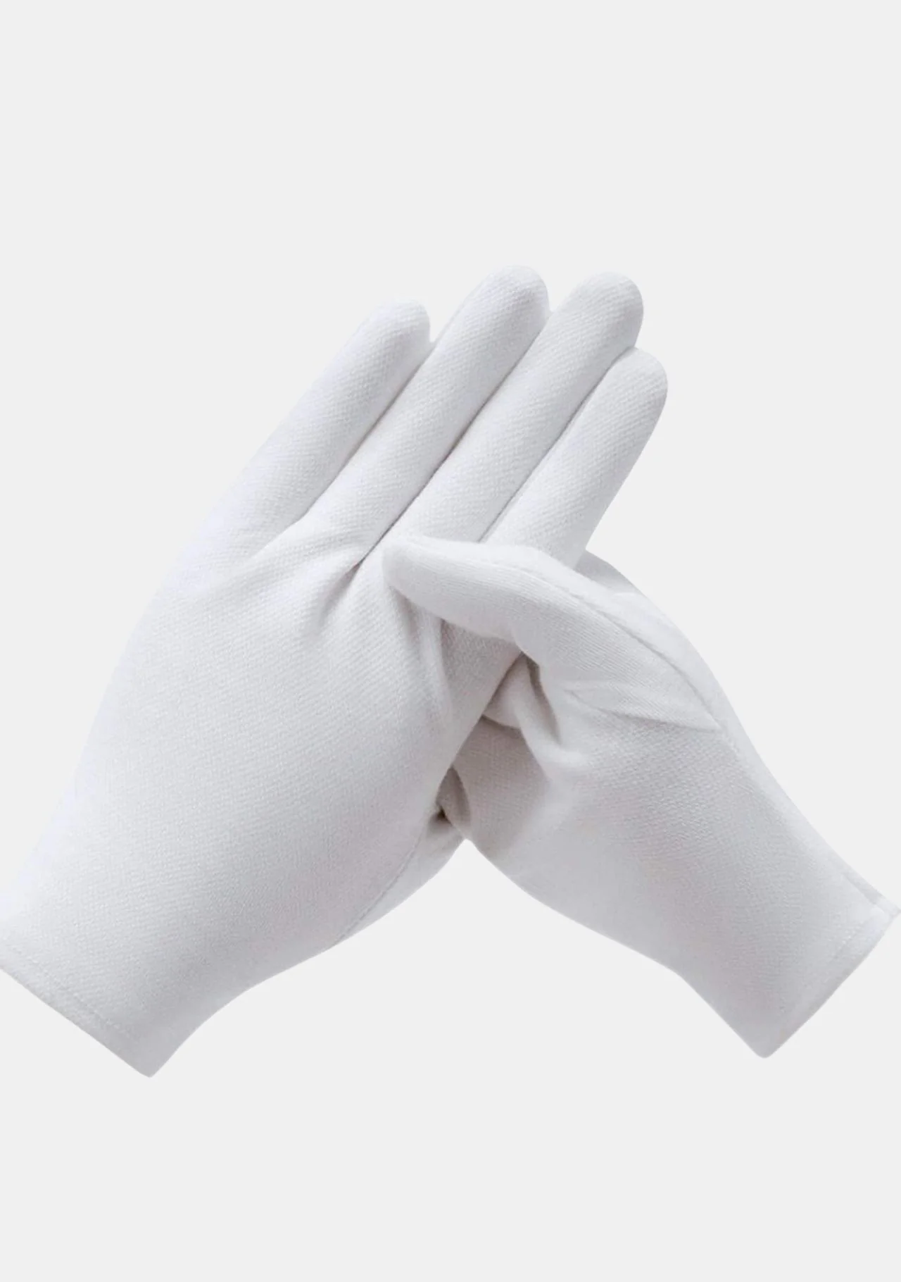 White Usher Gloves for Men and Women - Image 4