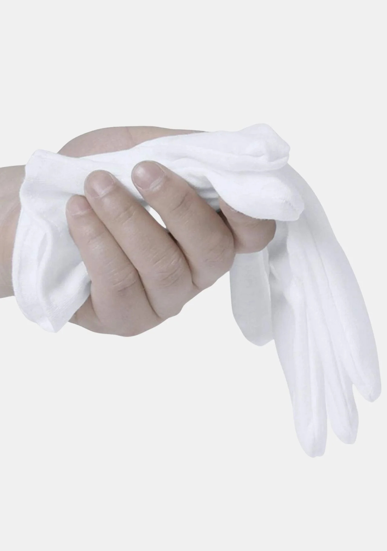 White Usher Gloves for Men and Women - Image 5