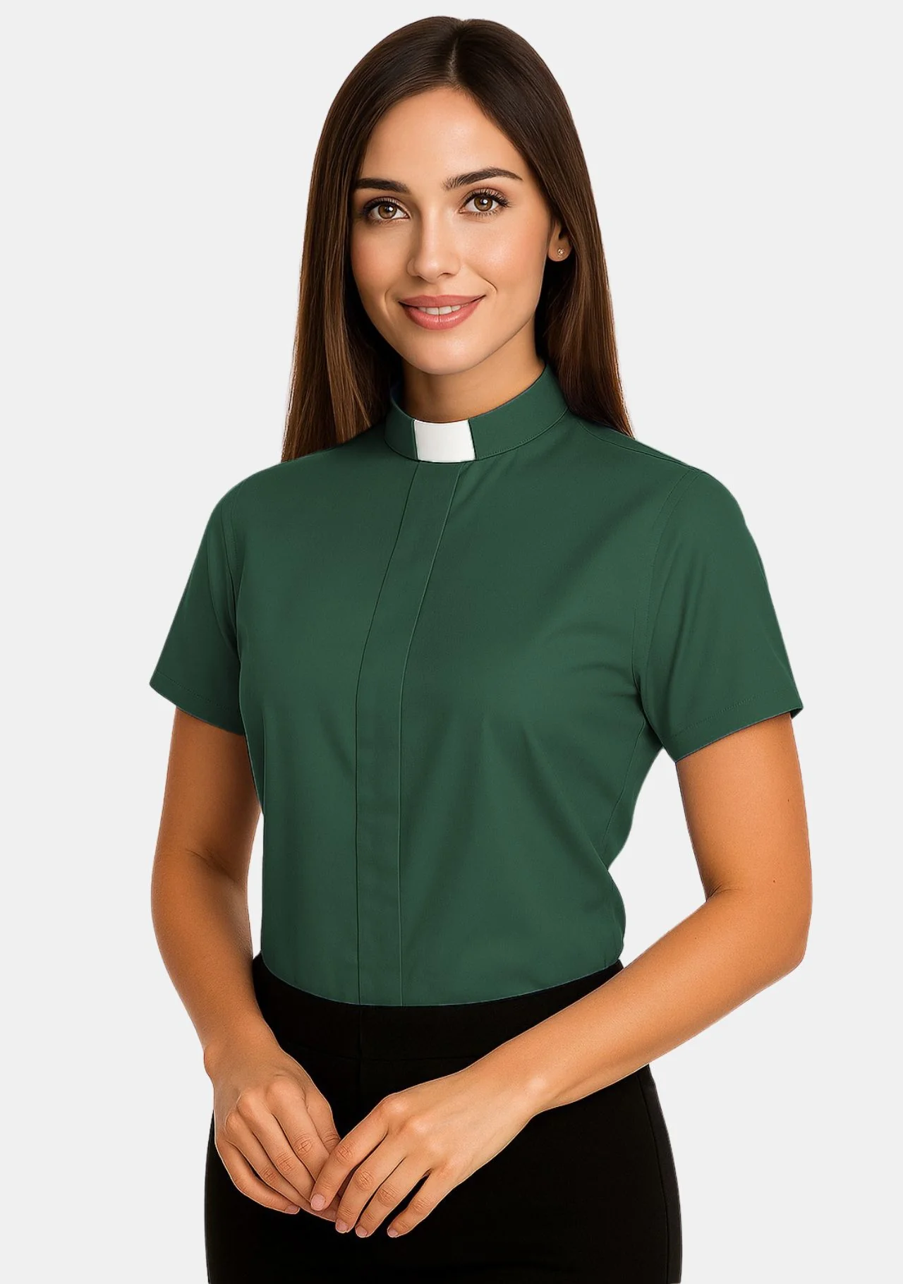 Women's Tab Collar Clergy Shirt - Image 4
