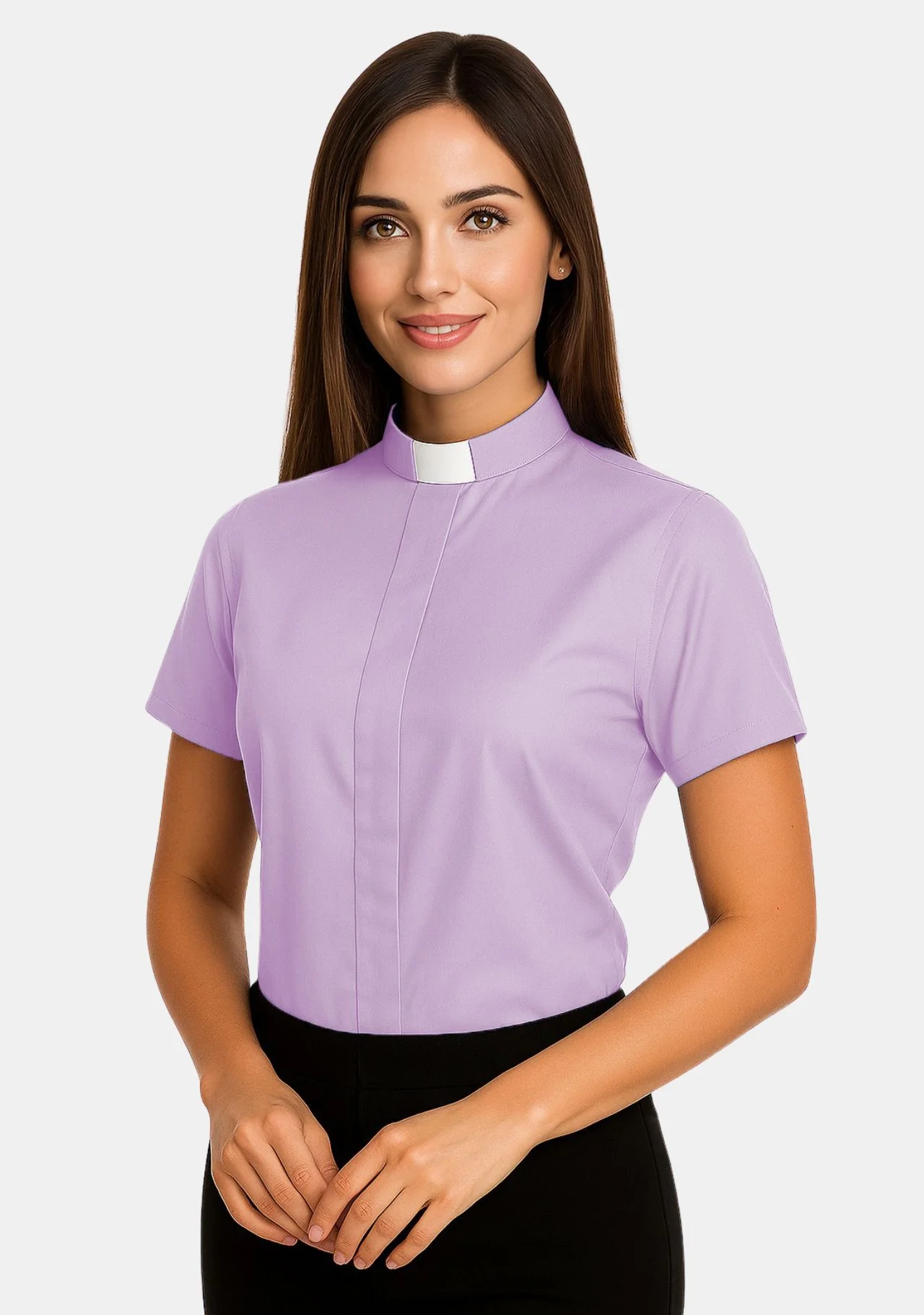 Women's Tab Collar Clergy Shirt - Image 5