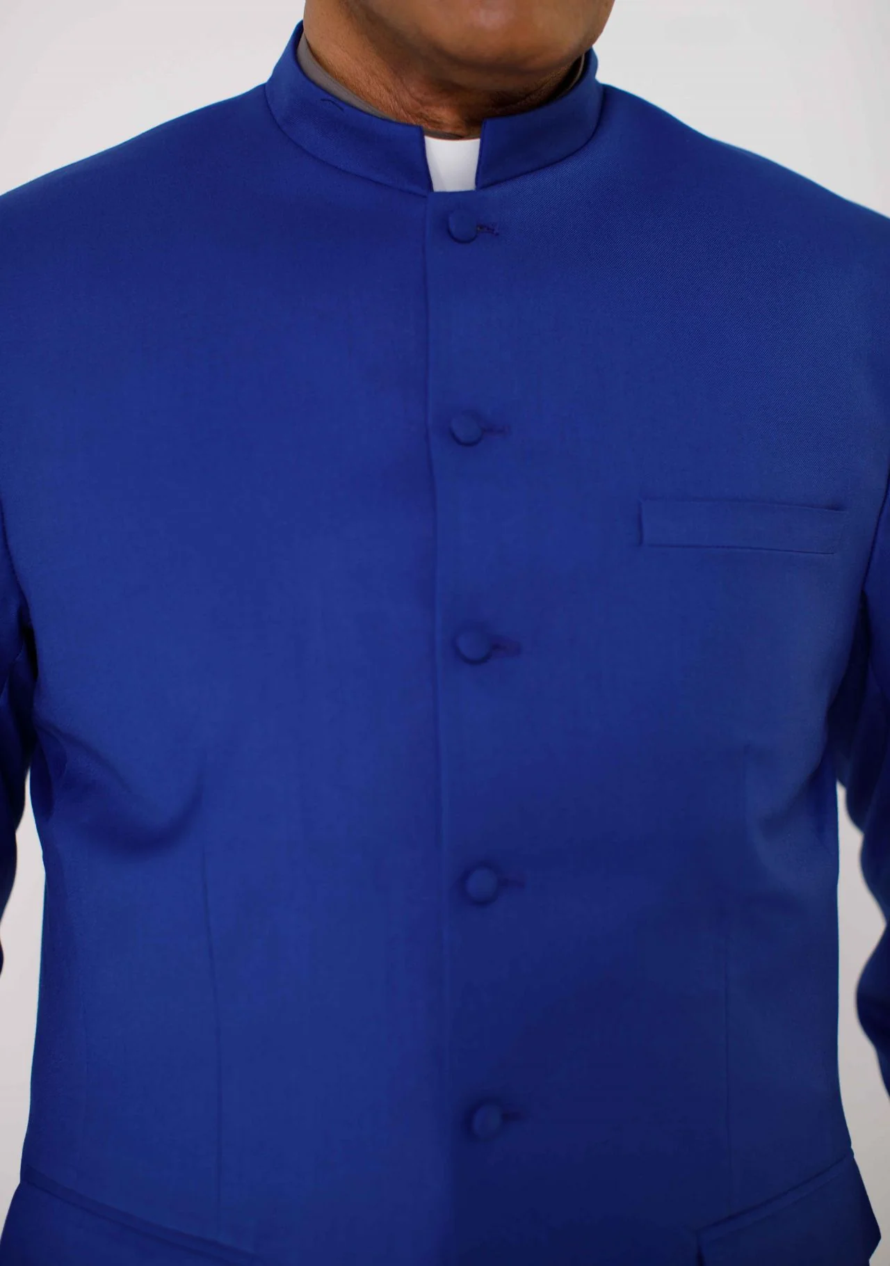 Ziphion Royal Blue Pastor Suit - Image 2